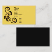 Daystorm -黄色 名刺 (正面/裏面)