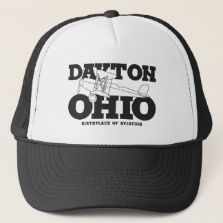 Dayton Ohio Art - The Birthplace of Aviation Desig キャップ