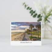 Daytonaビーチでの日没：沿岸脱出 ポストカード (スタンド正面)