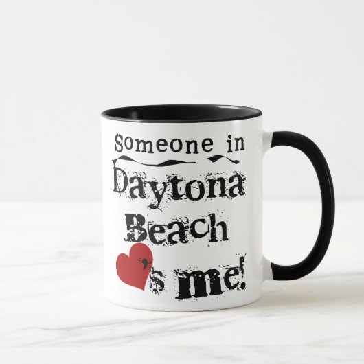 Daytona Beachの誰か マグカップ (右)