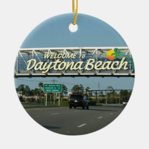 Daytona Beachへの歓迎 セラミックオーナメント