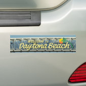 Daytona Beachへの歓迎 バンパーステッカー (車上)