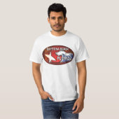 Daytona Beachフロリダのサーファーの芸術の価値ティー Tシャツ (正面フル)