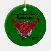 Daytona Beach Biktoberfest 2011のオーナメント セラミックオーナメント (裏面)