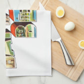 Daytona Beach FL キッチンタオル (四つ折り)