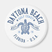 Daytona Beach Florida Paradise Beach マグネット (正面)