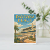 Daytona Beach Florida Speedway GeoSaga ポストカード (スタンド正面)