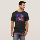 Daytona Beach Florida Summer Vacation Matching Fam Tシャツ (正面フル)