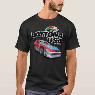 Daytona USAカー動揺してゴクラシックTシャツ Tシャツ