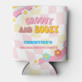 DazedおよびGroovyバチェロレッテ70sテーマ 缶クーラー (正面)