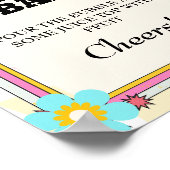 Dazed & 婚約したバチェロレッテミモサバーテーブル記号 ポスター (角)