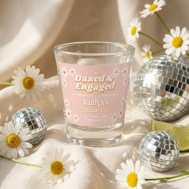 Dazed & Engaged グルービーな70年代バチェラー・パーティー ショットグラス
