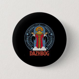 Dazhbog Ancient Mythological Slavic Paganism Russi 缶バッジ
