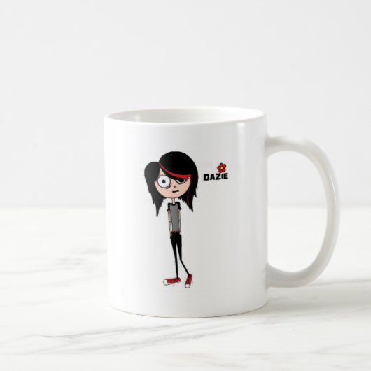 Dazieは眩まします コーヒーマグカップ (右)