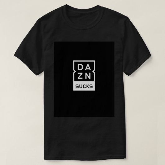 DAZN SUCKS Graphic T-Shirt Tシャツ (デザイン正面)