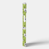 Dazzle 数々の Green iPadミニケース Case-Mate iPhoneケース (裏面 / 右)