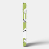 Dazzle 数々の Green 'Name' iPadケース Case-Mate iPhoneケース (裏面 / 左)