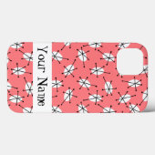 Dazzle 数々の Pink 'Name' iPadミニケース Case-Mate iPhoneケース (裏面 (横))