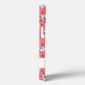 Dazzle 数々の Pink 'Name' iPadミニケース Case-Mate iPhoneケース (裏面 / 右)