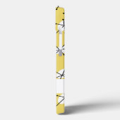 Dazzle 数々の Yellow 'Name' iPadケース Case-Mate iPhoneケース (裏面 / 左)