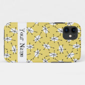 Dazzle 数々の Yellow 'Name' iPhoneケース Case-Mate iPhoneケース (裏面(横))