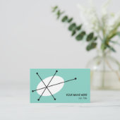 Dazzle blue名刺 名刺 (スタンド正面)