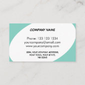 Dazzle blue名刺 名刺 (裏面)