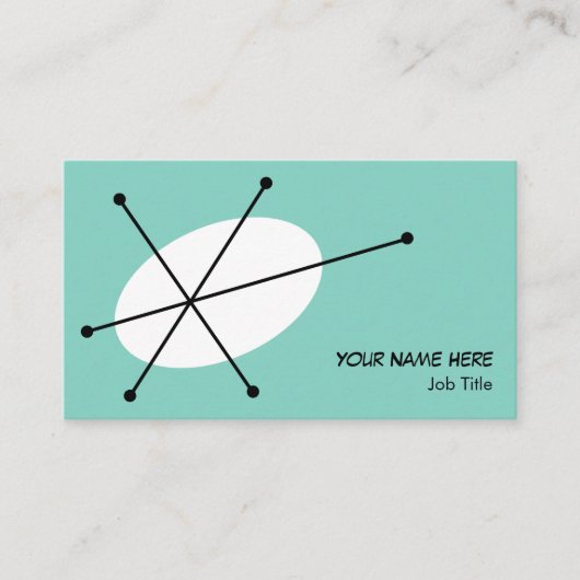 Dazzle blue名刺 名刺 (正面)