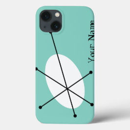 Dazzle Blue「お名前」のiPadケース iPhone 13ケース