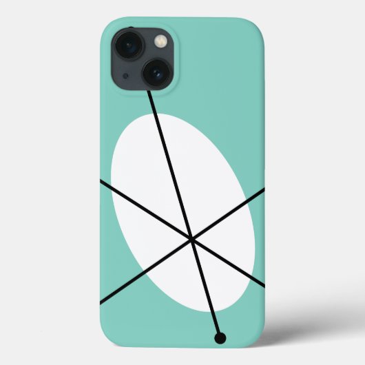 Dazzle Blue iPadケース Case-Mate iPhoneケース (裏面)