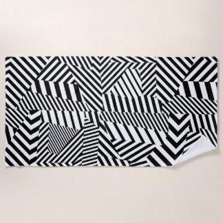 Dazzle Camouflage ビーチタオル