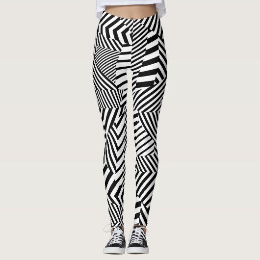 Dazzle Camouflage レギンス (正面)