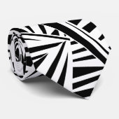 dazzle camouflage(black) ネクタイ (ロール)