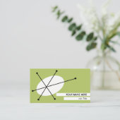 Dazzle Green名刺ホワイトバック 名刺 (スタンド正面)