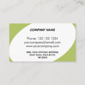 Dazzle Green名刺 名刺 (裏面)