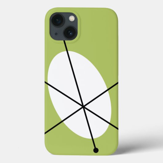 Dazzle Green iPadミニケース Case-Mate iPhoneケース (裏面)