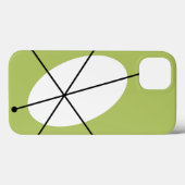 Dazzle Green iPadミニケース Case-Mate iPhoneケース (裏面 (横))