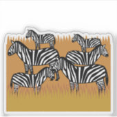Dazzle of Zebras シール (正面)