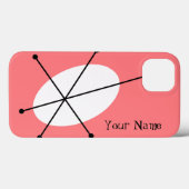 Dazzle Pink 'Your Name' iPadケース Case-Mate iPhoneケース (裏面 (横))