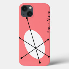 Dazzle Pink「Your Name」iPad Miniケース iPhone 13ケース