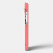 Dazzle Pink「Your Name」iPad Miniケース Case-Mate iPhoneケース (裏面 / 左)