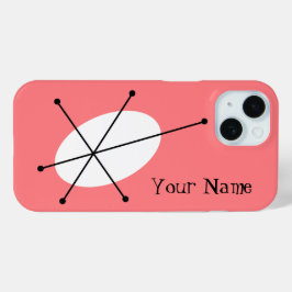Dazzle Pink 'Your Name' iPhoneケース iPhone 15ケース