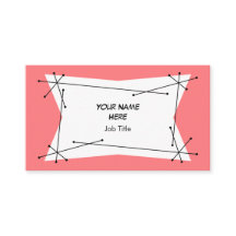 Dazzle Plake Pink名刺