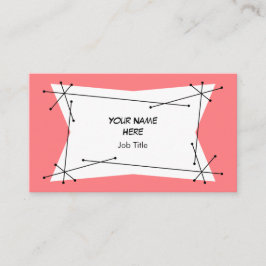 Dazzle Plake Pink名刺 名刺