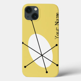 Dazzle Yellow 'Your Name' iPadケース iPhone 13ケース