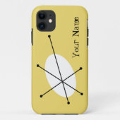 Dazzle Yellow 'Your Name' iPhoneケース Case-Mate iPhoneケース (裏面)