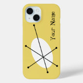 Dazzle Yellow 'Your Name' iPhoneケース Case-Mate iPhoneケース (裏面)