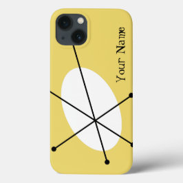 Dazzle Yellow 'Your Name'iPad Miniケース iPhone 13ケース