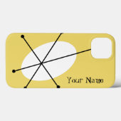 Dazzle Yellow 'Your Name'iPad Miniケース Case-Mate iPhoneケース (裏面 (横))
