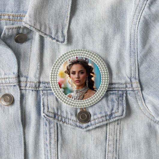 Dazzled Dreams Pageant Button Photo Pin 缶バッジ (インサイチュ)